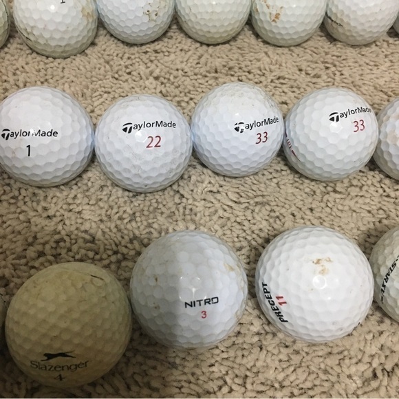 40 golf balls mixed brands (labeled box 1) - Picture 6 of 8